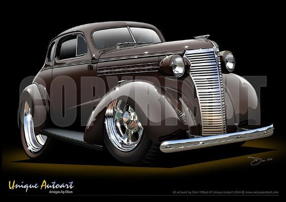 1938 Chevrolet Coupe- Woodleaf Brown