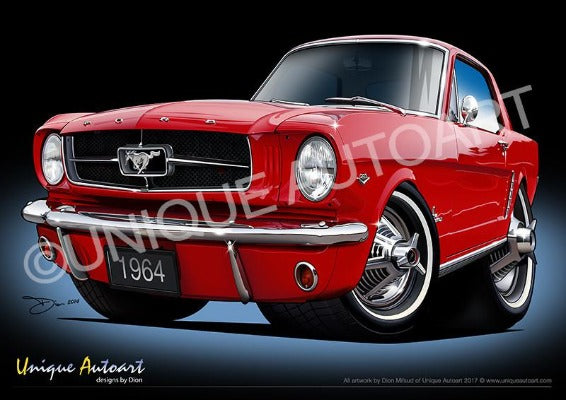 Mustang- RANGOON RED