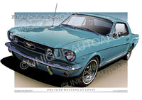 1966 Mustang- Tahoe Turquoise