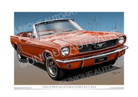 1966 Mustang Convertible- Emberglo