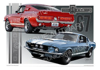1967 Shelby Mustang- Designs