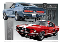 Shelby Mustang - Car Prints