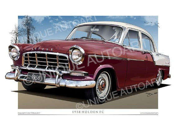 FC Holden- Empress Maroon