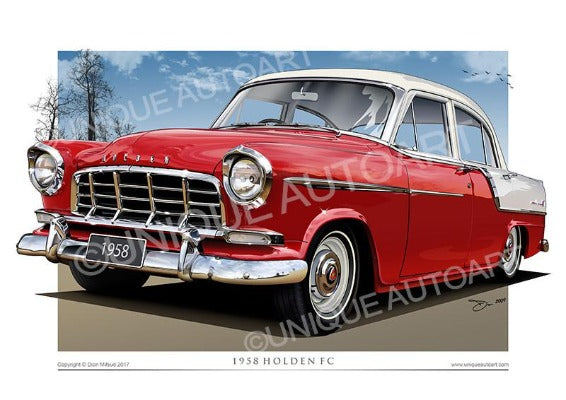 FC Holden - Flame Red