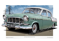 Classic Holdens - Ice Green