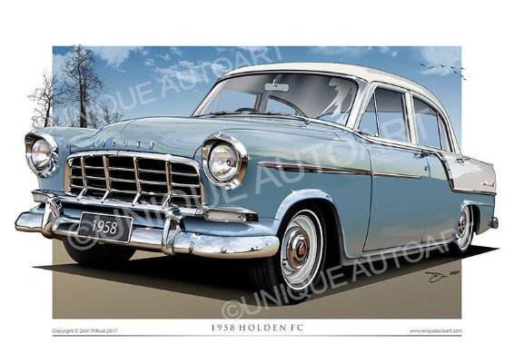 FC Holden- Skyline Blue