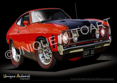 Ford XA GT- Pepper Red