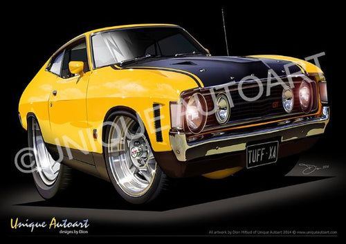 XA GT HARDTOP CARTOON PRINT