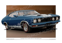 XB GT Coupe - Apollo Blue