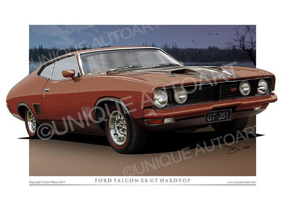 Ford Prints - Copper Bronze