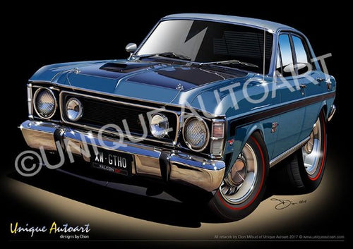 XW GTHO- Starlight Blue