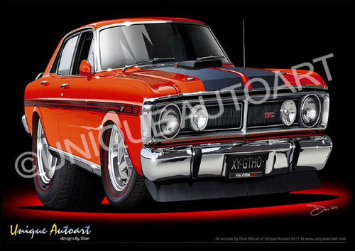 FALCON XY GT- VERMILLION FIRE