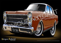 FORD FAIRLANE- BRONZE WINE