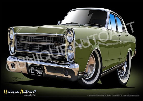 1970 FAIRLANE - LIME FROST