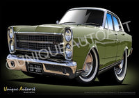 1970 FAIRLANE - LIME FROST