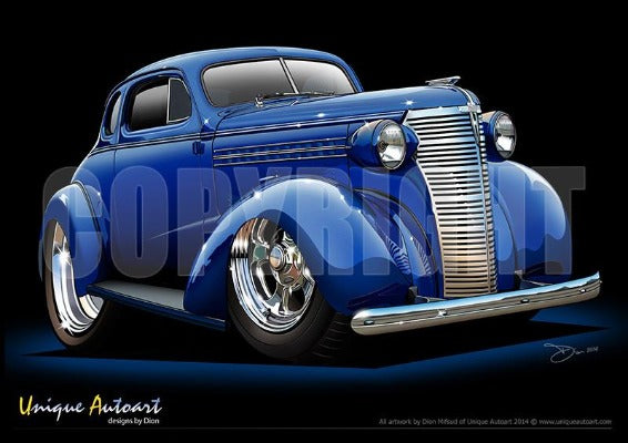 Chevrolet- Custom Blue