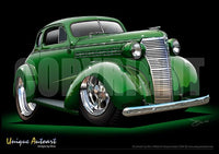 1938 Chevrolet Coupe-Custom Green