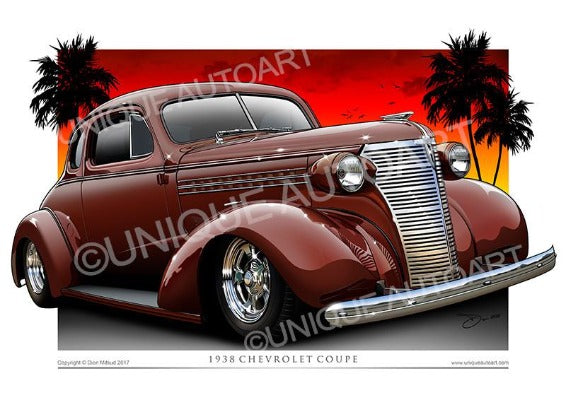 38 Chevrolet Coupe- Indian Sun