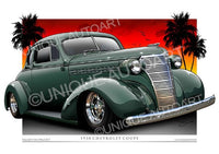 1938 Chevrolet Coupe- Terrace Green