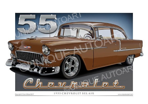 1955 Chevrolet- Autumn Bronze