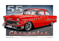 1955 Chevrolet- Gypsy Red