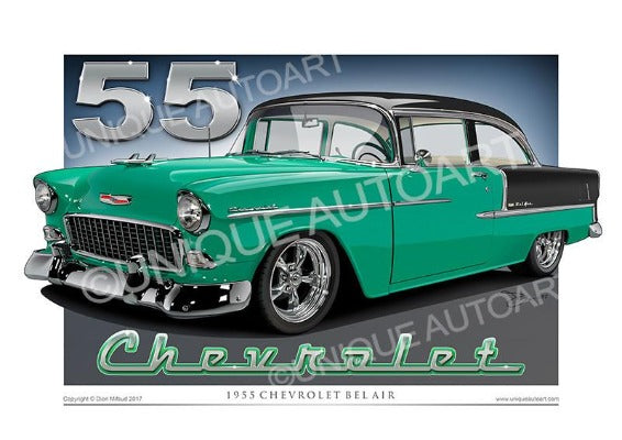 1955 Chevrolet- Jade