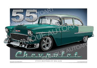 1955 Chevrolet- Neptune Green