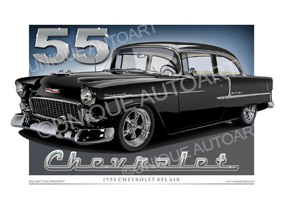 1955 Chevy - Onyx Black