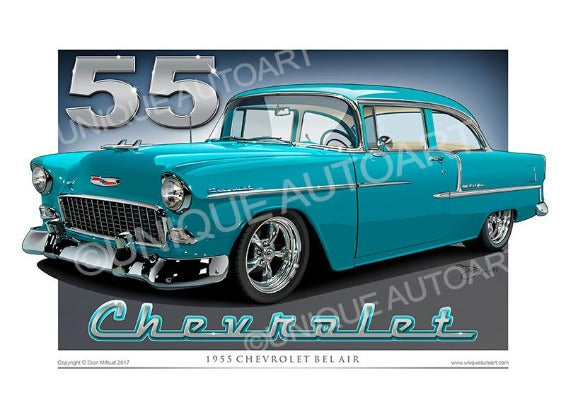 1955 Chevrolet- Regal Turquoise
