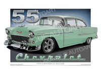 1955 Chevrolet Bel Air- Sea-Mist Green