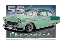 1955 Chevrolet- Sea-Mist Green