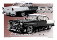 1955 Chevrolet Bel Air- ONYX BLACK