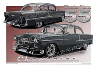 1955 Chevrolet- Car Prints