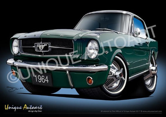 Mustang- CASCADE GREEN