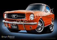 Mustang- POPPY RED