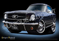 Mustang- RAVEN BLACK