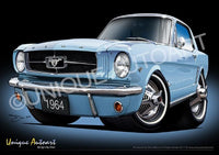 Mustang- SKYLIGHT BLUE