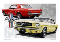 Mustang Coupe Prints