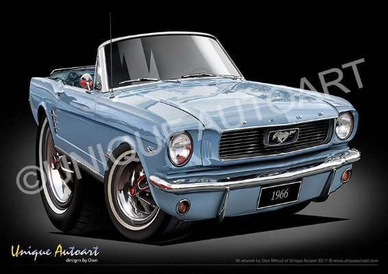 Mustang ARCADIAN BLUE