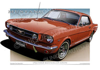 1966 Mustang GT - Emberglo