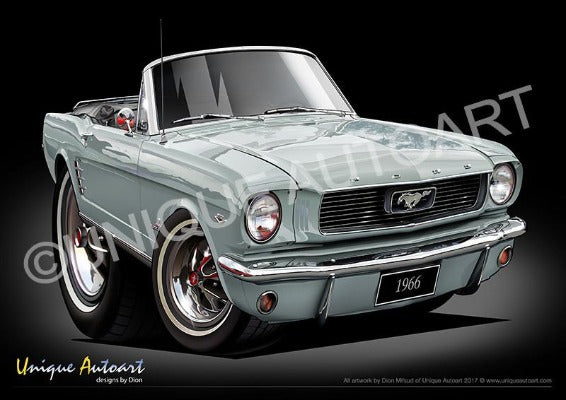 Mustang Convertible SILVER FROST