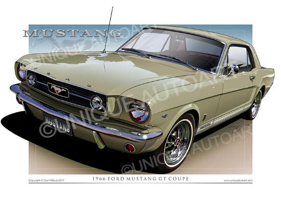 1966 Mustang- Sauterne Gold