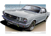 1966 Mustang- Silver Frost