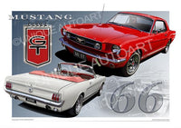 1966 Mustang Auto Art