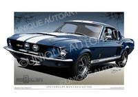 1967 Shelby GT500- Nightmist Blue