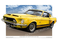 1968 Shelby- WT-6066 Yellow