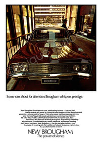 HOLDEN HT BROUGHAM 1970 - MAGAZINE CAR ADVERT (unframed)