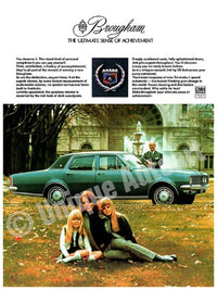 1971 Holden HG Brougham Advert -Restored