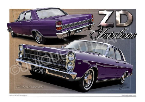 Ford Fairlane ZD - Wild Violet