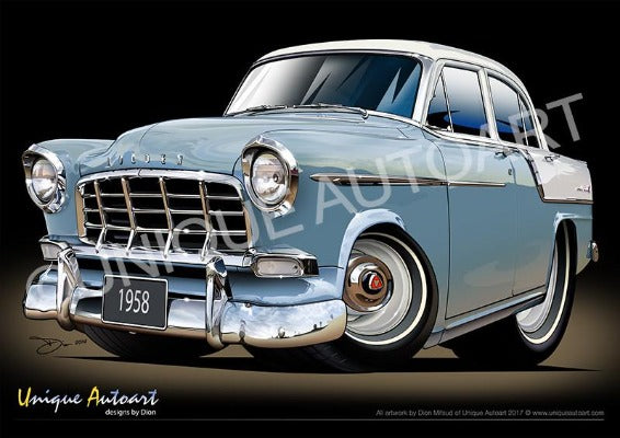 1958 FC HOLDEN DRAWING - PRINTS